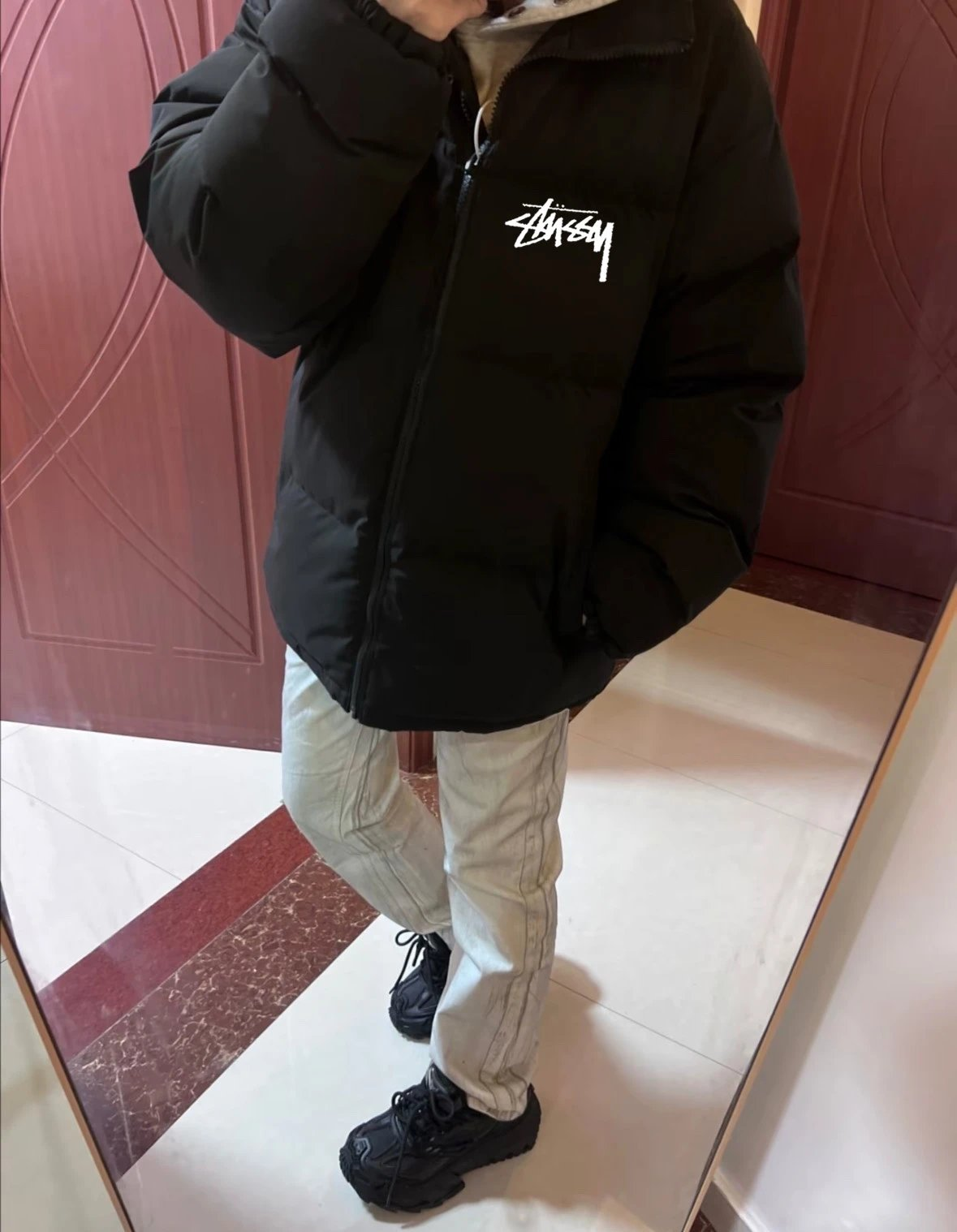 Chaqueta Stussy Negra