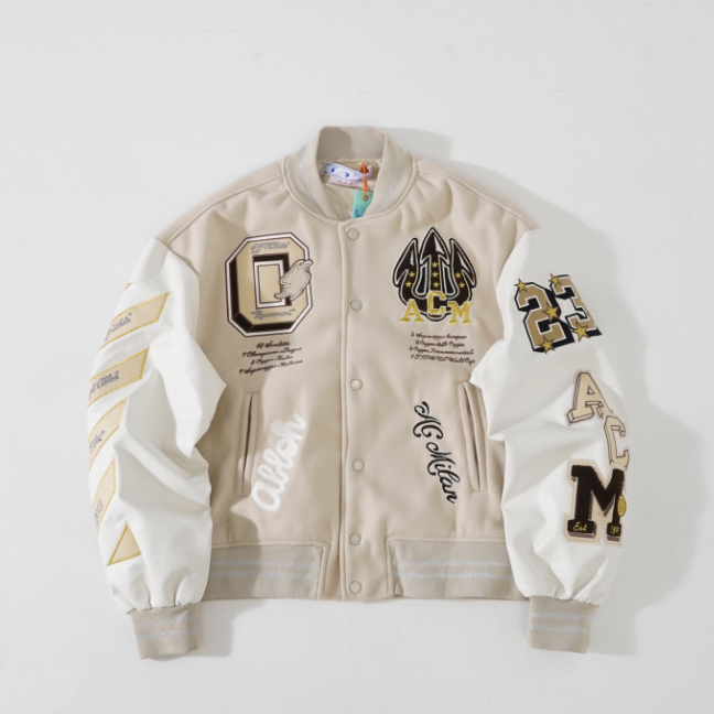 Chaqueta Baseball x Off White