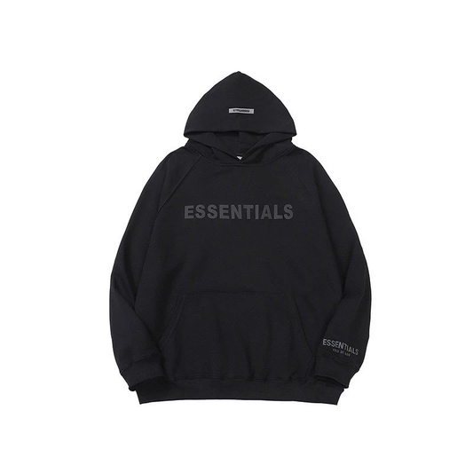 Poleron Essential "Fear of god" Negro