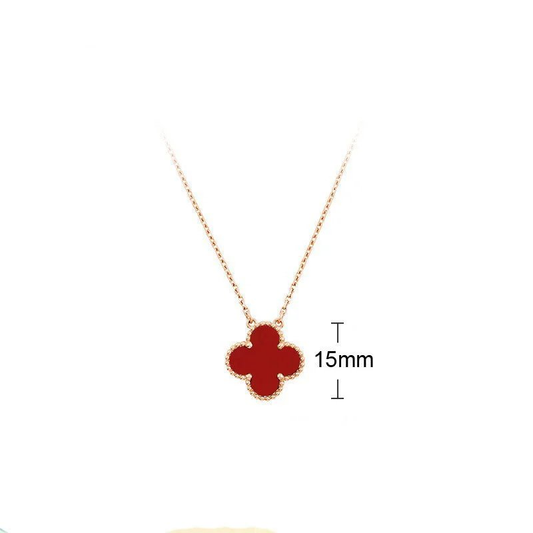 Collar Van Cleef Rojo