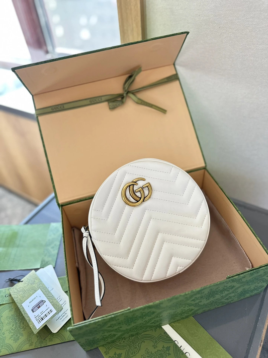 Bolsito Gucci Blanco