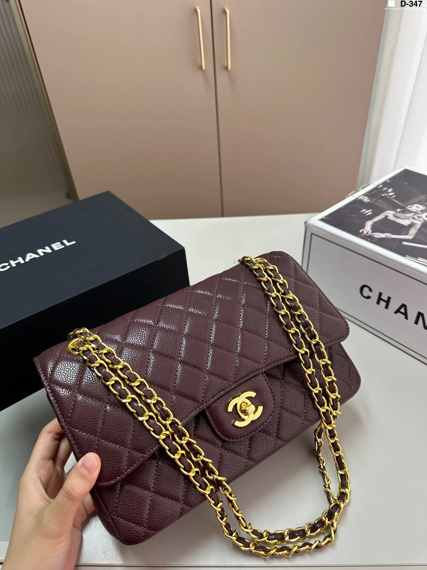 Channel Bolso + Cadena