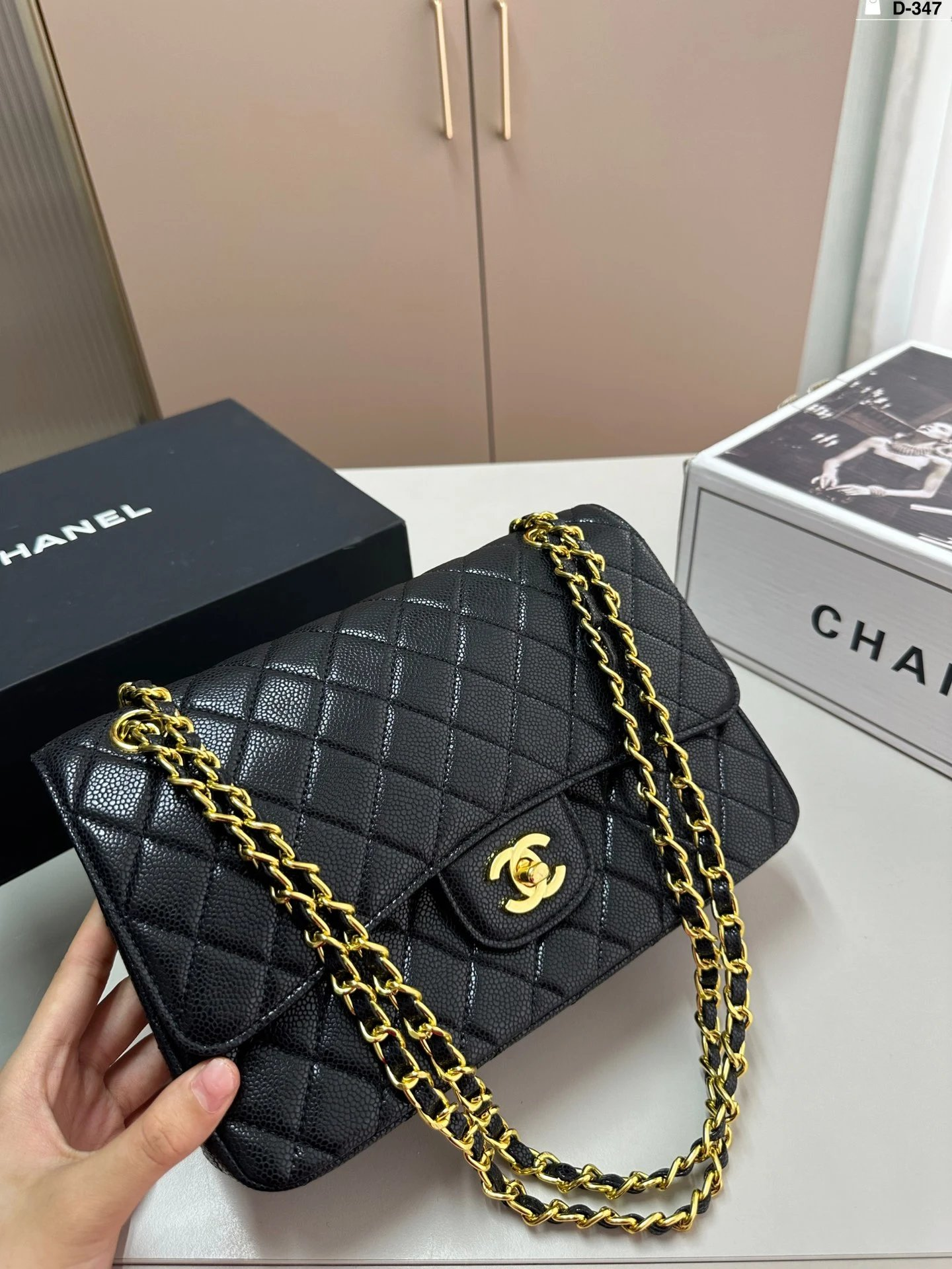 Channel Bolso + Cadena