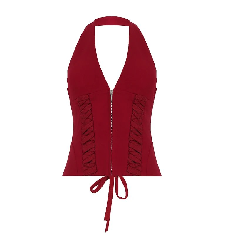 Corset Top Halter