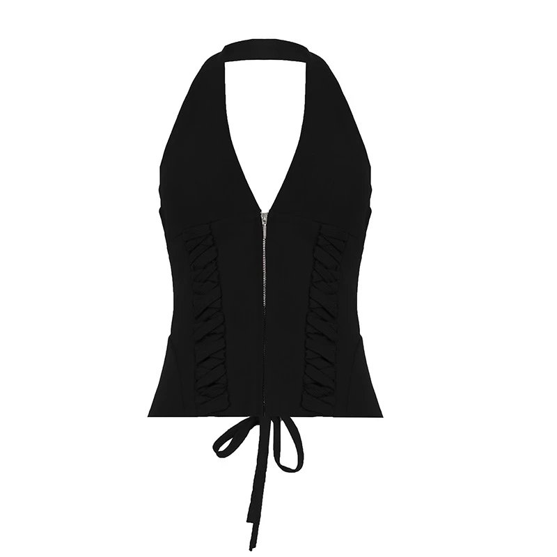 Corset Top Halter